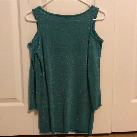 Bebe Long Sleeved Cold Shoulder Sweater - Picture 2 of 2